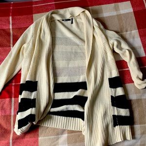 Cute black and white cardigan